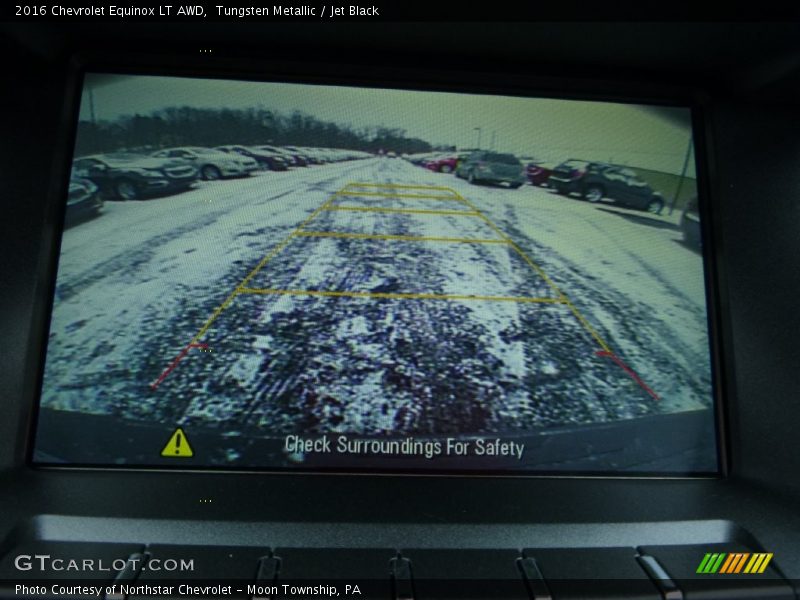 Tungsten Metallic / Jet Black 2016 Chevrolet Equinox LT AWD