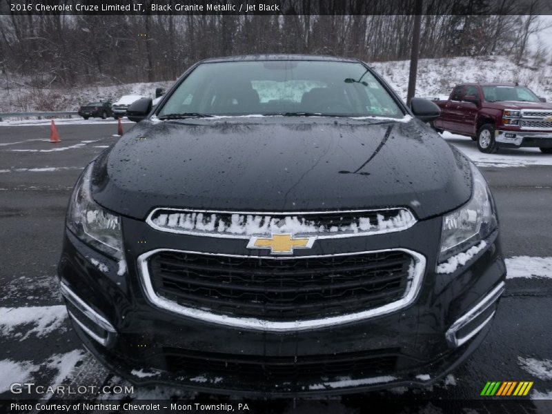 Black Granite Metallic / Jet Black 2016 Chevrolet Cruze Limited LT