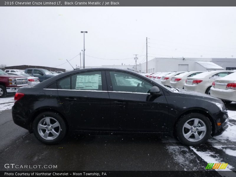 Black Granite Metallic / Jet Black 2016 Chevrolet Cruze Limited LT