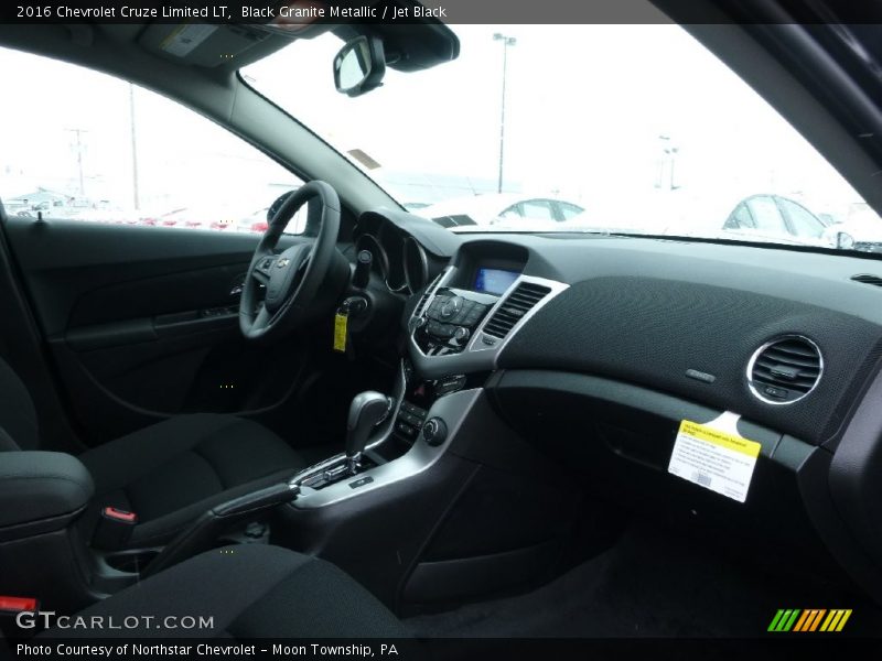Black Granite Metallic / Jet Black 2016 Chevrolet Cruze Limited LT