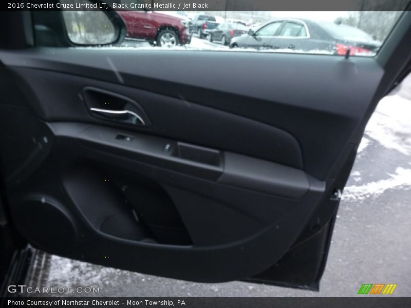 Black Granite Metallic / Jet Black 2016 Chevrolet Cruze Limited LT