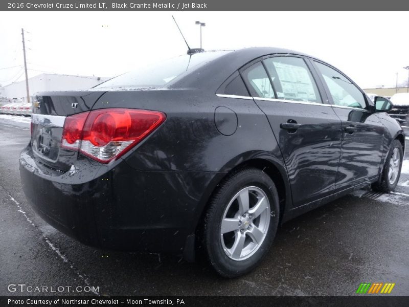 Black Granite Metallic / Jet Black 2016 Chevrolet Cruze Limited LT