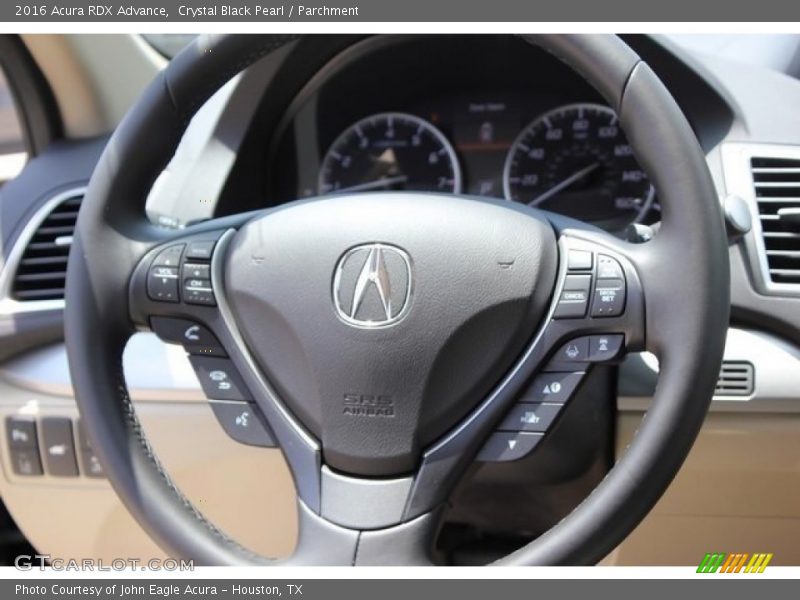 Crystal Black Pearl / Parchment 2016 Acura RDX Advance