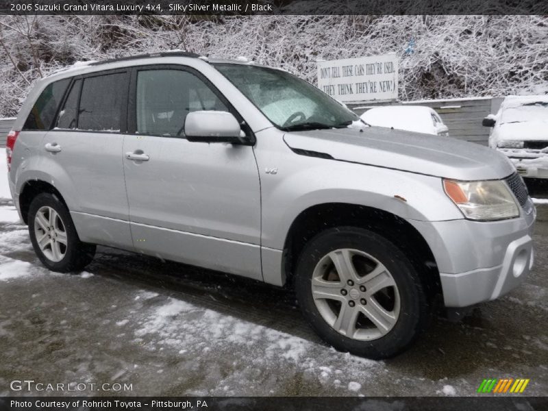 Silky Silver Metallic / Black 2006 Suzuki Grand Vitara Luxury 4x4