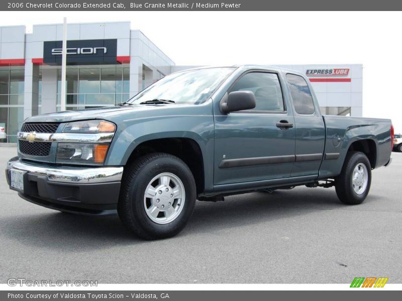Blue Granite Metallic / Medium Pewter 2006 Chevrolet Colorado Extended Cab
