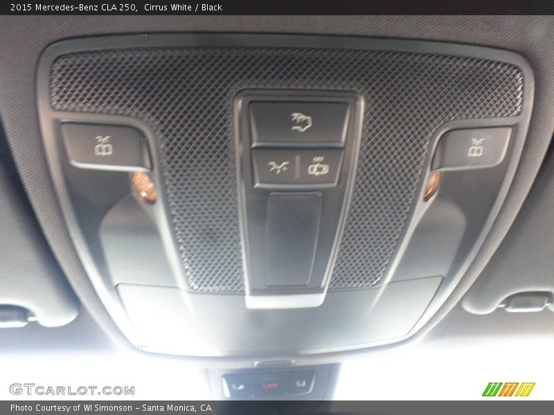 Cirrus White / Black 2015 Mercedes-Benz CLA 250