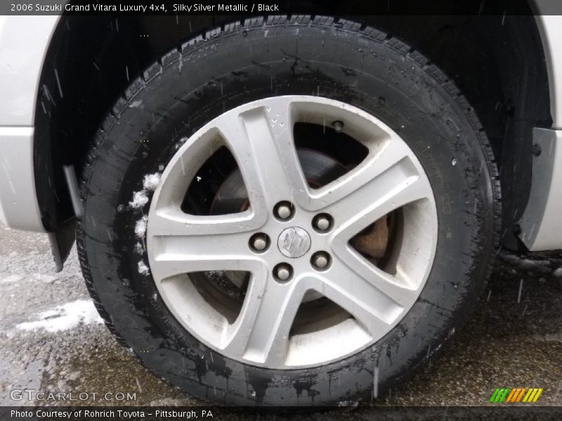 Silky Silver Metallic / Black 2006 Suzuki Grand Vitara Luxury 4x4