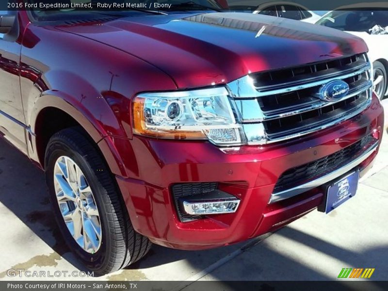 Ruby Red Metallic / Ebony 2016 Ford Expedition Limited