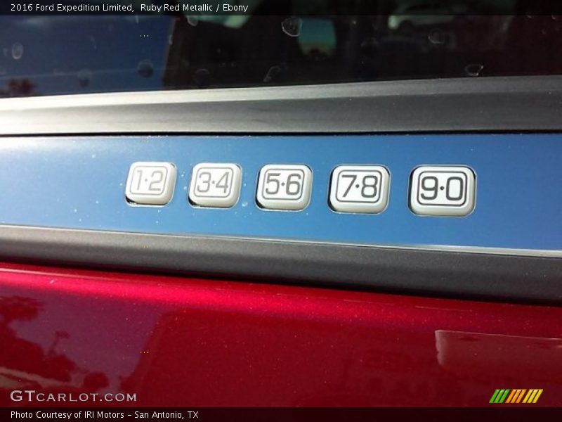 Ruby Red Metallic / Ebony 2016 Ford Expedition Limited