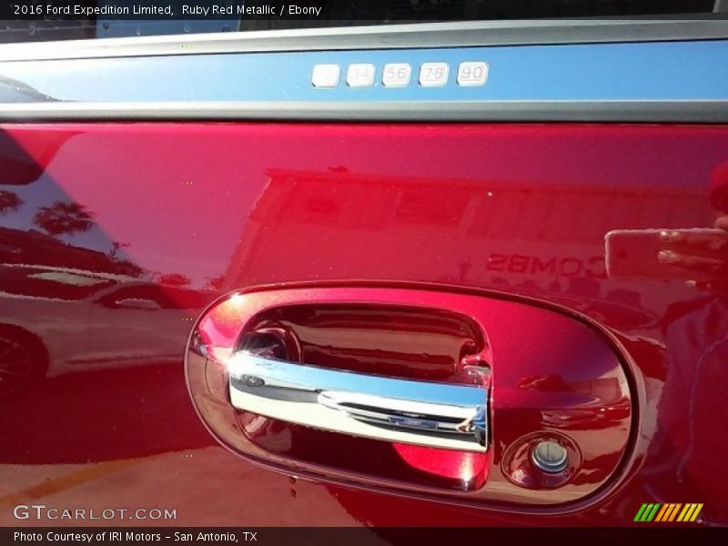 Ruby Red Metallic / Ebony 2016 Ford Expedition Limited