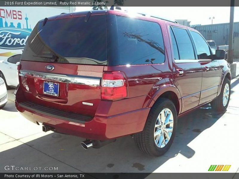 Ruby Red Metallic / Ebony 2016 Ford Expedition Limited