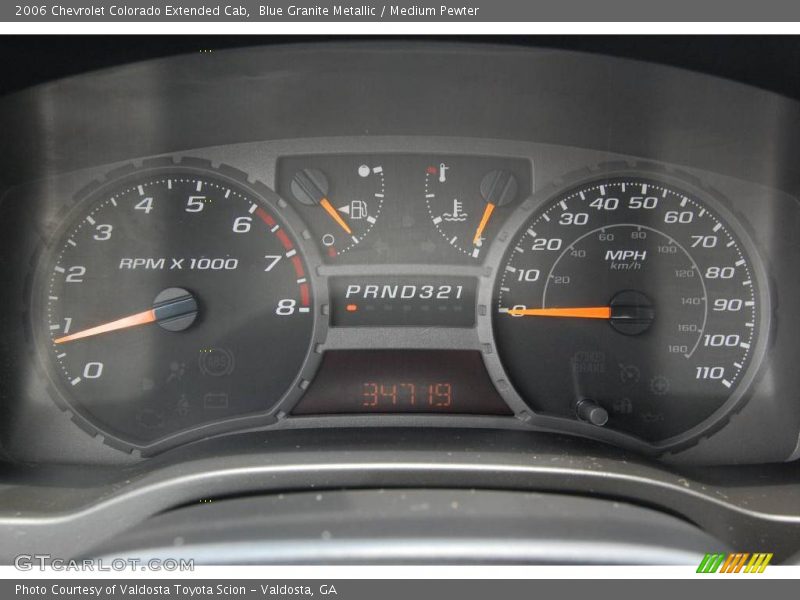 Blue Granite Metallic / Medium Pewter 2006 Chevrolet Colorado Extended Cab