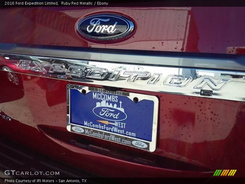 Ruby Red Metallic / Ebony 2016 Ford Expedition Limited