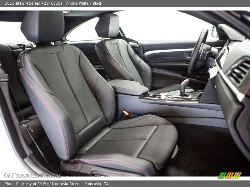 Alpine White / Black 2016 BMW 4 Series 428i Coupe