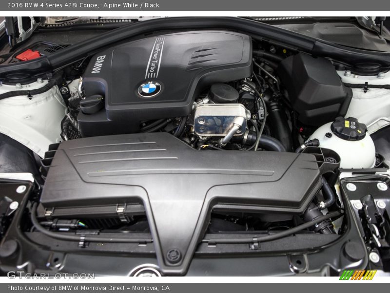  2016 4 Series 428i Coupe Engine - 2.0 Liter DI TwinPower Turbocharged DOHC 16-Valve VVT 4 Cylinder