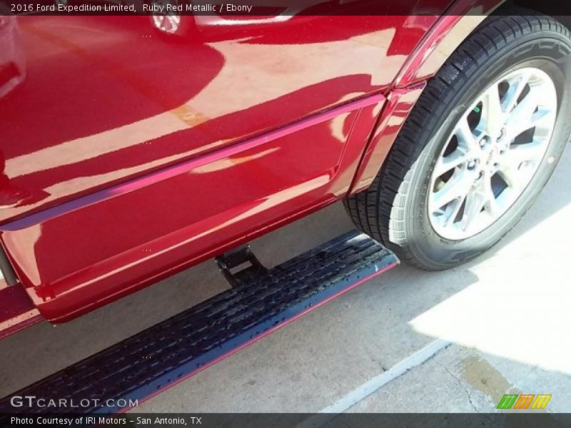 Ruby Red Metallic / Ebony 2016 Ford Expedition Limited
