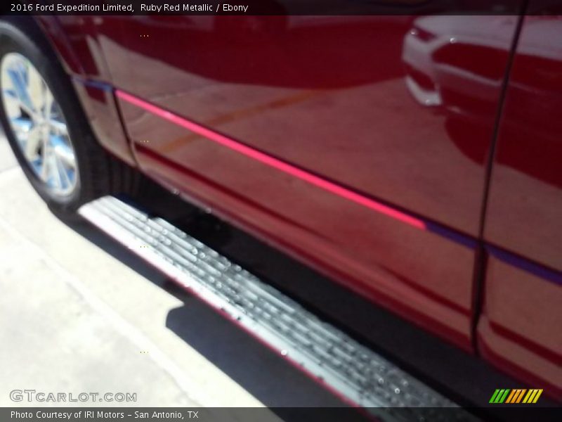 Ruby Red Metallic / Ebony 2016 Ford Expedition Limited