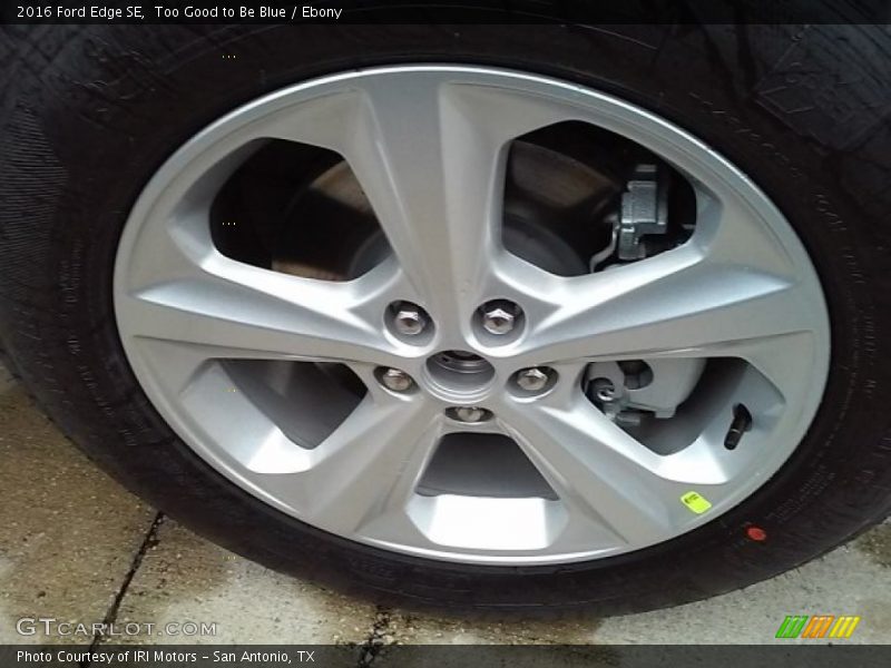 Too Good to Be Blue / Ebony 2016 Ford Edge SE