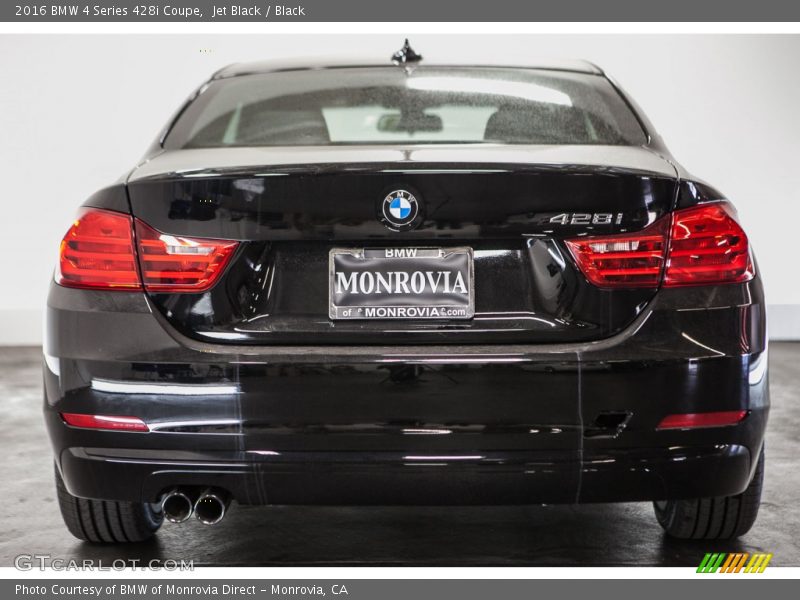 Jet Black / Black 2016 BMW 4 Series 428i Coupe