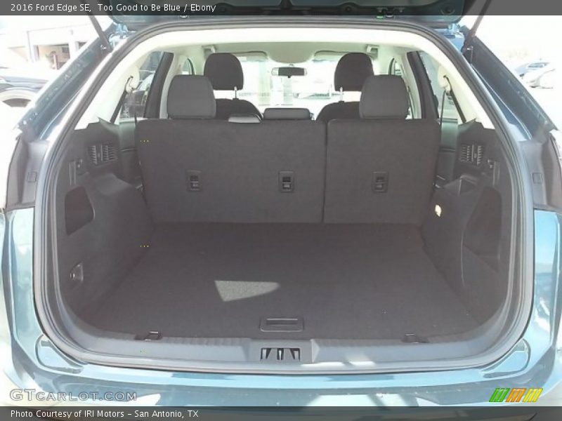 Too Good to Be Blue / Ebony 2016 Ford Edge SE