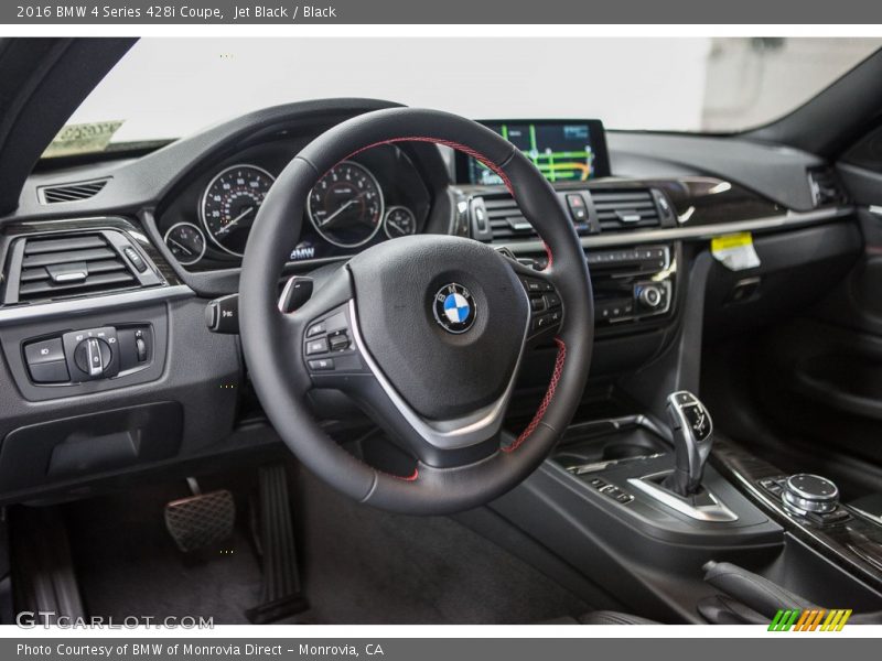 Jet Black / Black 2016 BMW 4 Series 428i Coupe