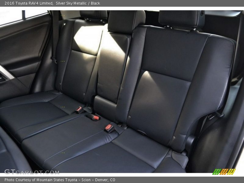 Silver Sky Metallic / Black 2016 Toyota RAV4 Limited