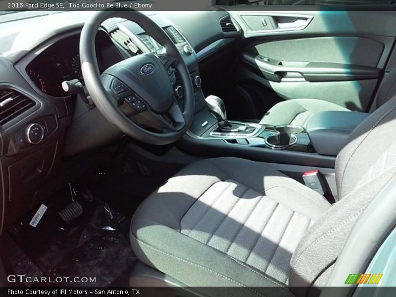 Too Good to Be Blue / Ebony 2016 Ford Edge SE