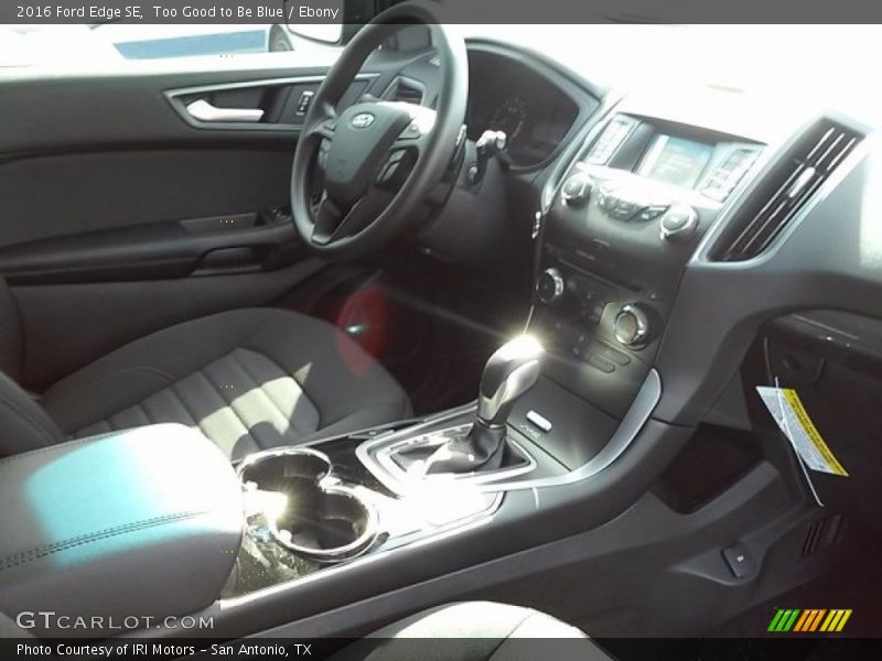 Too Good to Be Blue / Ebony 2016 Ford Edge SE