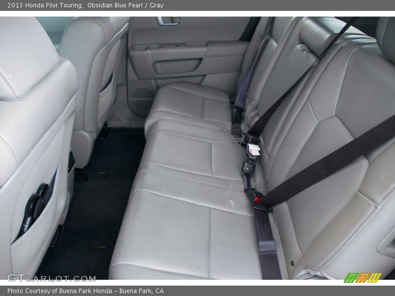 Obsidian Blue Pearl / Gray 2013 Honda Pilot Touring