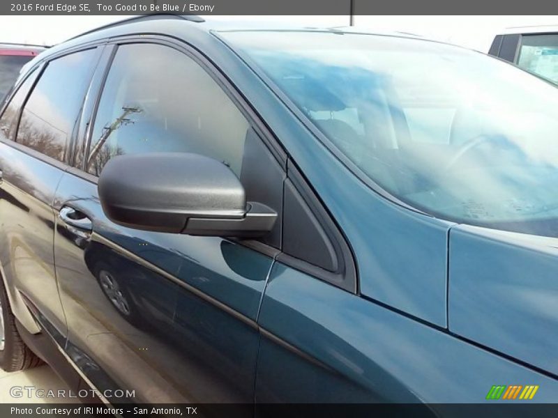 Too Good to Be Blue / Ebony 2016 Ford Edge SE