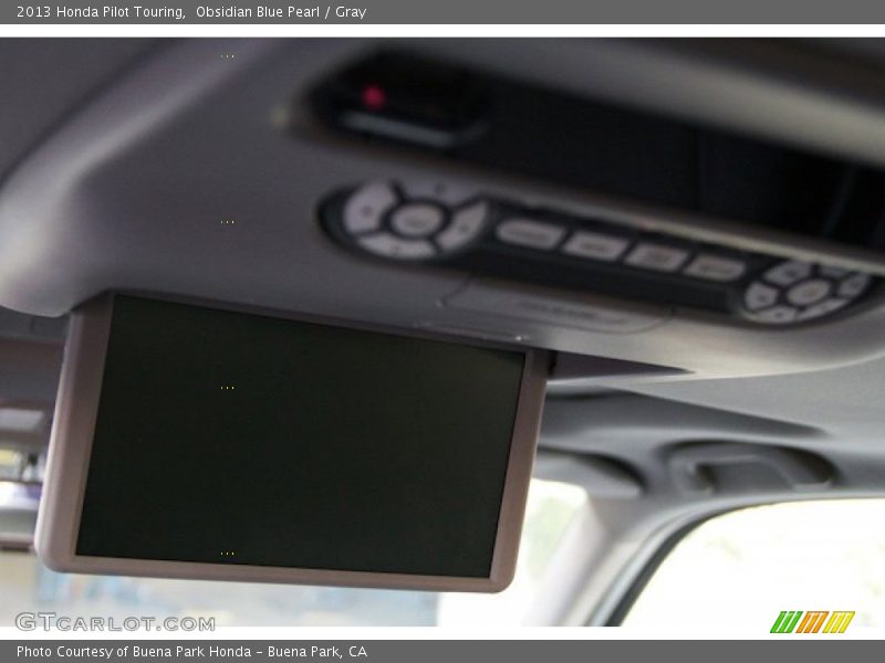 Obsidian Blue Pearl / Gray 2013 Honda Pilot Touring