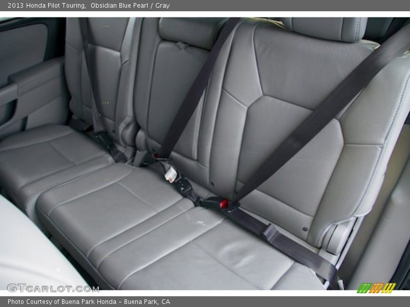 Obsidian Blue Pearl / Gray 2013 Honda Pilot Touring