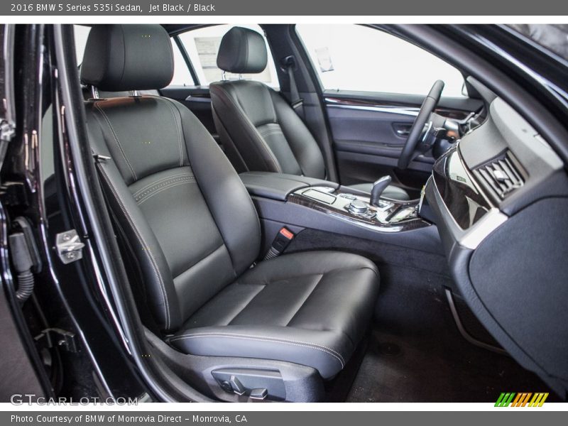 Jet Black / Black 2016 BMW 5 Series 535i Sedan