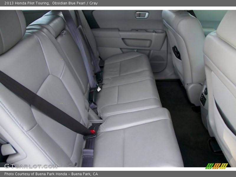 Obsidian Blue Pearl / Gray 2013 Honda Pilot Touring