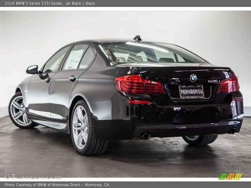 Jet Black / Black 2016 BMW 5 Series 535i Sedan
