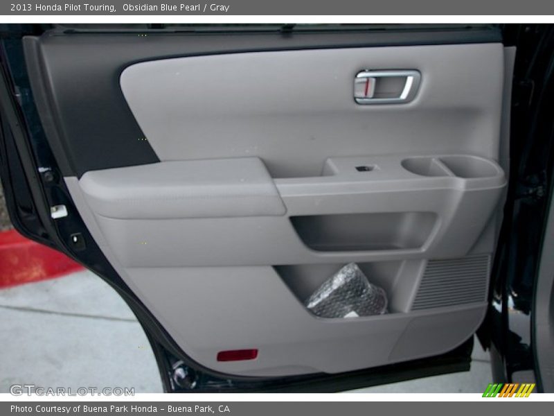 Obsidian Blue Pearl / Gray 2013 Honda Pilot Touring