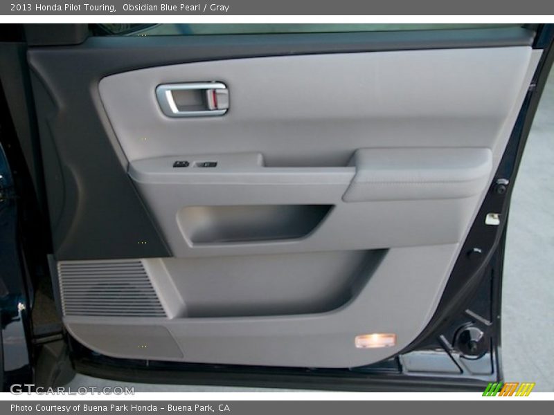 Obsidian Blue Pearl / Gray 2013 Honda Pilot Touring