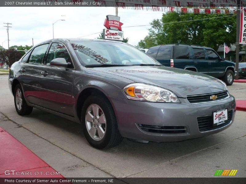 Dark Silver Metallic / Gray 2007 Chevrolet Impala LT