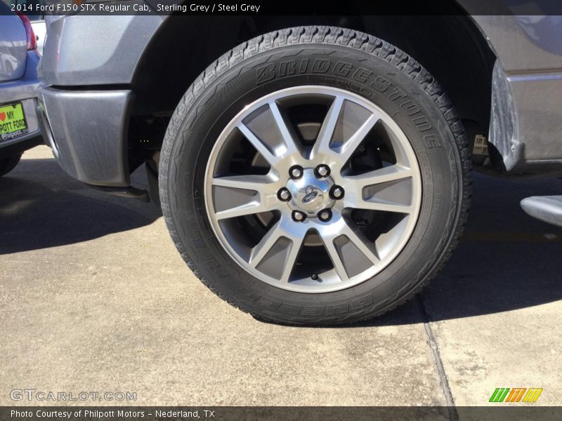 Sterling Grey / Steel Grey 2014 Ford F150 STX Regular Cab