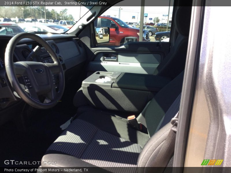 Sterling Grey / Steel Grey 2014 Ford F150 STX Regular Cab