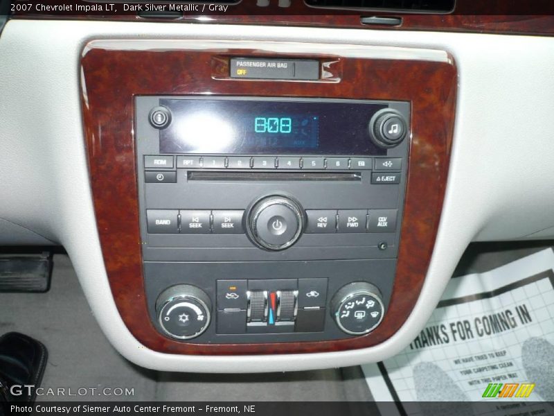 Dark Silver Metallic / Gray 2007 Chevrolet Impala LT