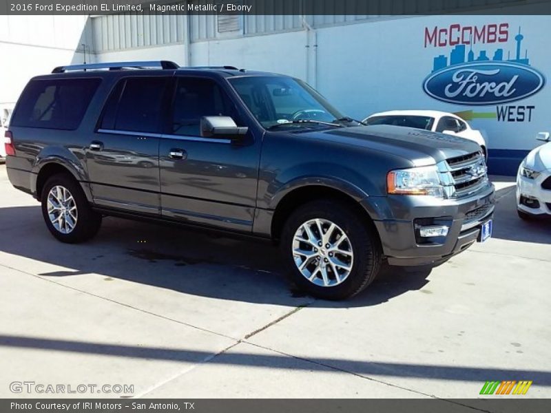 Magnetic Metallic / Ebony 2016 Ford Expedition EL Limited