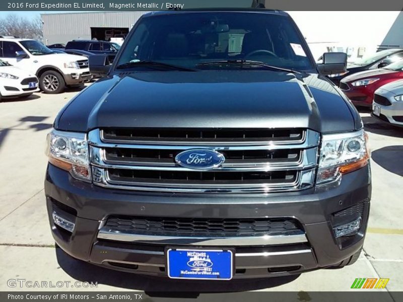 Magnetic Metallic / Ebony 2016 Ford Expedition EL Limited