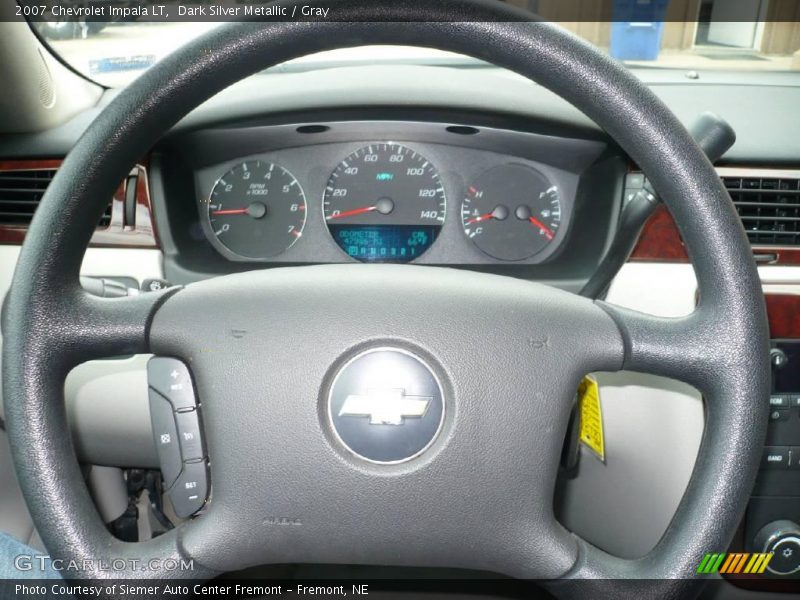 Dark Silver Metallic / Gray 2007 Chevrolet Impala LT