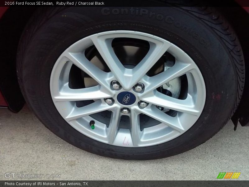 Ruby Red / Charcoal Black 2016 Ford Focus SE Sedan