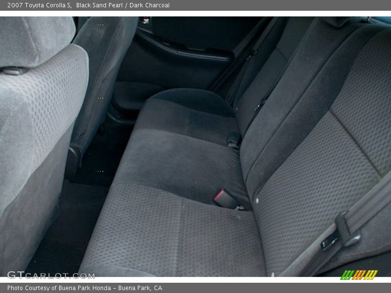 Black Sand Pearl / Dark Charcoal 2007 Toyota Corolla S