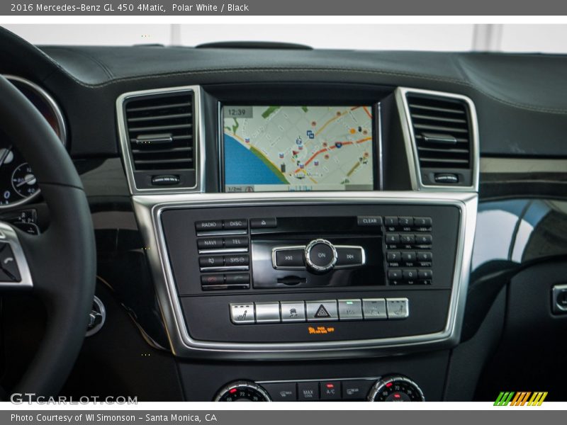 Polar White / Black 2016 Mercedes-Benz GL 450 4Matic