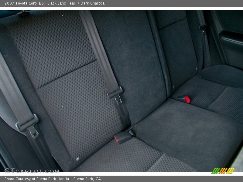 Black Sand Pearl / Dark Charcoal 2007 Toyota Corolla S