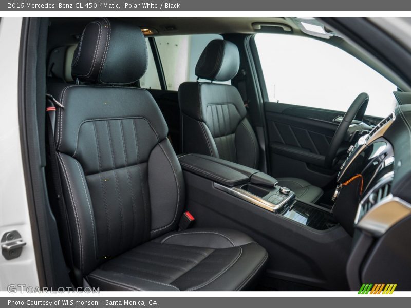 Polar White / Black 2016 Mercedes-Benz GL 450 4Matic