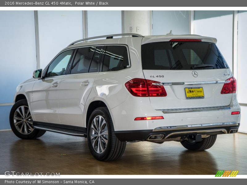 Polar White / Black 2016 Mercedes-Benz GL 450 4Matic